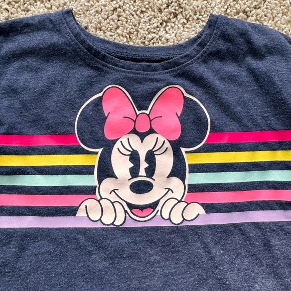 Baby Girls Disney Outfit Minnie Mouse Top and shorts set colorful size 12 months - Picture 4 of 11